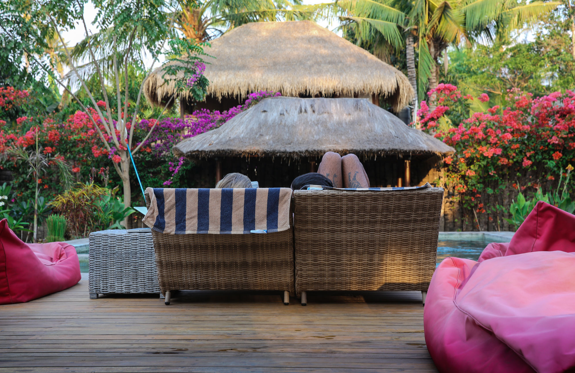 3W Cottages And Villas Gili Air Esterno foto