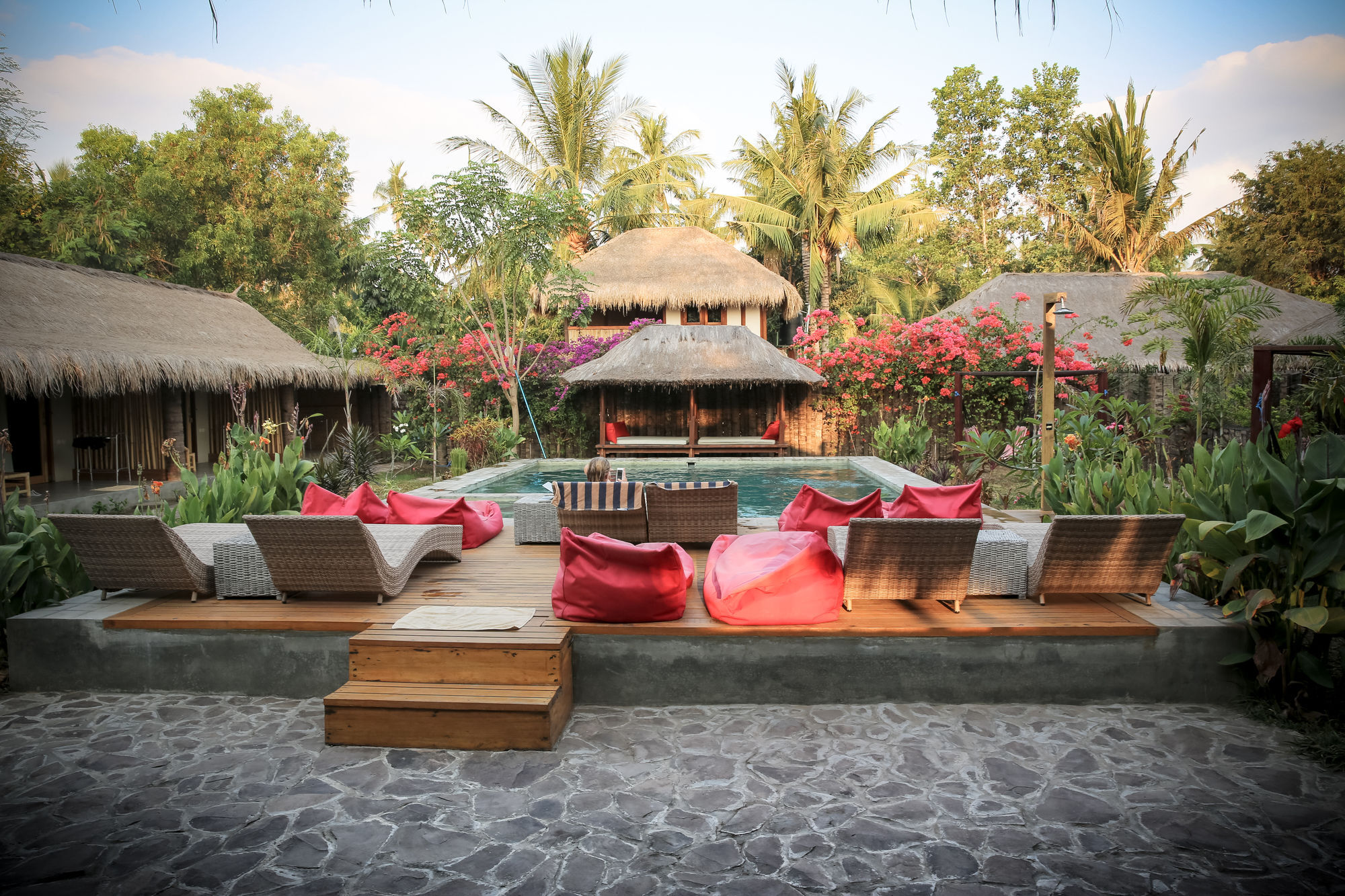 3W Cottages And Villas Gili Air Esterno foto
