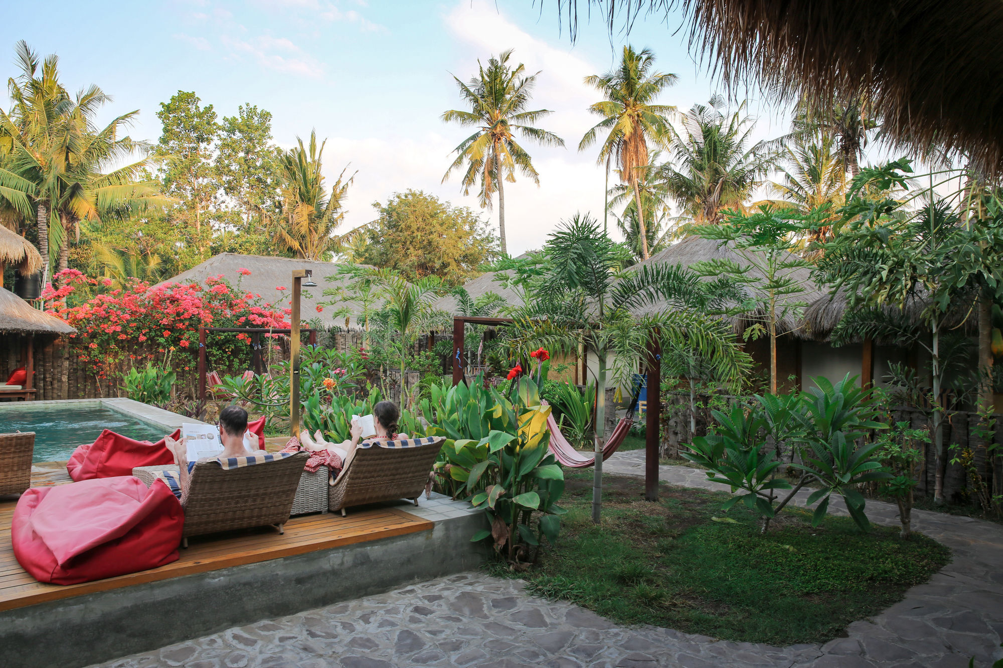 3W Cottages And Villas Gili Air Esterno foto